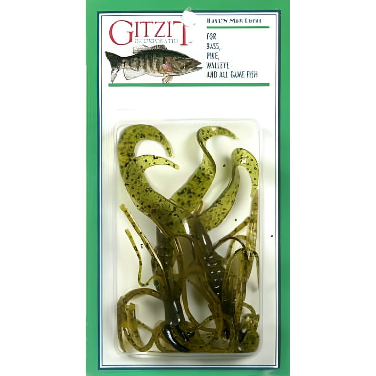 Gitzit Spider Jig 3/8oz Brown Craw 2pk - Walmart.com