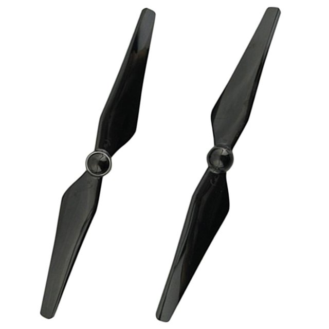 Hélice de Plástico de Hélice de 2 Piezas, Desinstación / Instación, Pieza de Repuesto , Negro Baoblaze Hélice