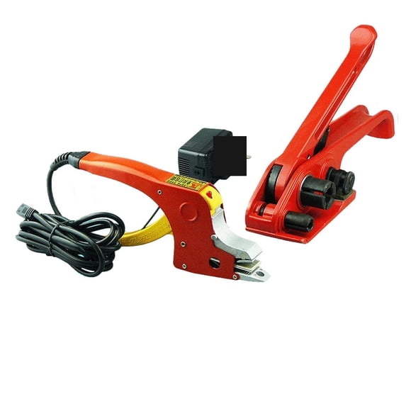 Pallet Packaging Strapping Banding Kit, Hot Melting Manual Baler Strapping Machine Sealer For PP Strap Buckle-Free Electric Strapping Tools ,Precision Control