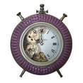 thumbnail image 5 of Jeco HD-C001-P Table Clock, Purple, 5 of 5
