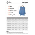 thumbnail image 5 of Top Eytino casual de manga larga con bolsillos para mujer, talla grande, 5 of 5