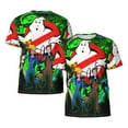 thumbnail image 7 of Real Ghostbusters T-Shirt for Men Novelty 3D Pritneted Casual Short Sleeve Tees Shirt Summer Street T Shirt Top, 7 of 7