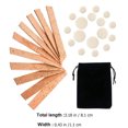 thumbnail image 2 of IFANLANDOR 27Pcs Clarinet Cork Pads Flannelette Cork Replacement For Music Practice And Repair, 2 of 8