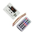 thumbnail image 2 of pitrice DC 5V /12V MP3 Board Control Bluetooth Remote with White, 2 of 6