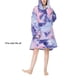 thumbnail image 5 of Minnieouse Sudadera con capucha para mujer, cómoda, cálida, para clima frío, ropa suelta de manga larga, vestido para el hogar, pijama de ocio Prendas para la parte del cuerpo Rosado morado, 5 of 6