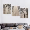 thumbnail image 4 of Shadudu Annabel Kidston Canvas Wall Art Triptych Set Abstract Decor for Living Room Bedroom Home Office, 12x16 Inches, Unframed (Pack of 3) 12"x16"x3pcs, 4 of 6