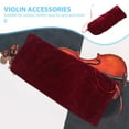 thumbnail image 3 of HEANUJJ Sac Protecteur de Violon Résistant aux Rayures de Qualité Professionnelle Rouge Foncé 1Pcs pour Voyage et Rangement, 3 of 7