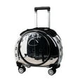 thumbnail image 2 of Bolsa de transporte con ruedas para , bolsa de burbujas para mascotas, caja para , , perros, , bolsa de cápsula - claro Salvador Caja de la carretilla, 2 of 10