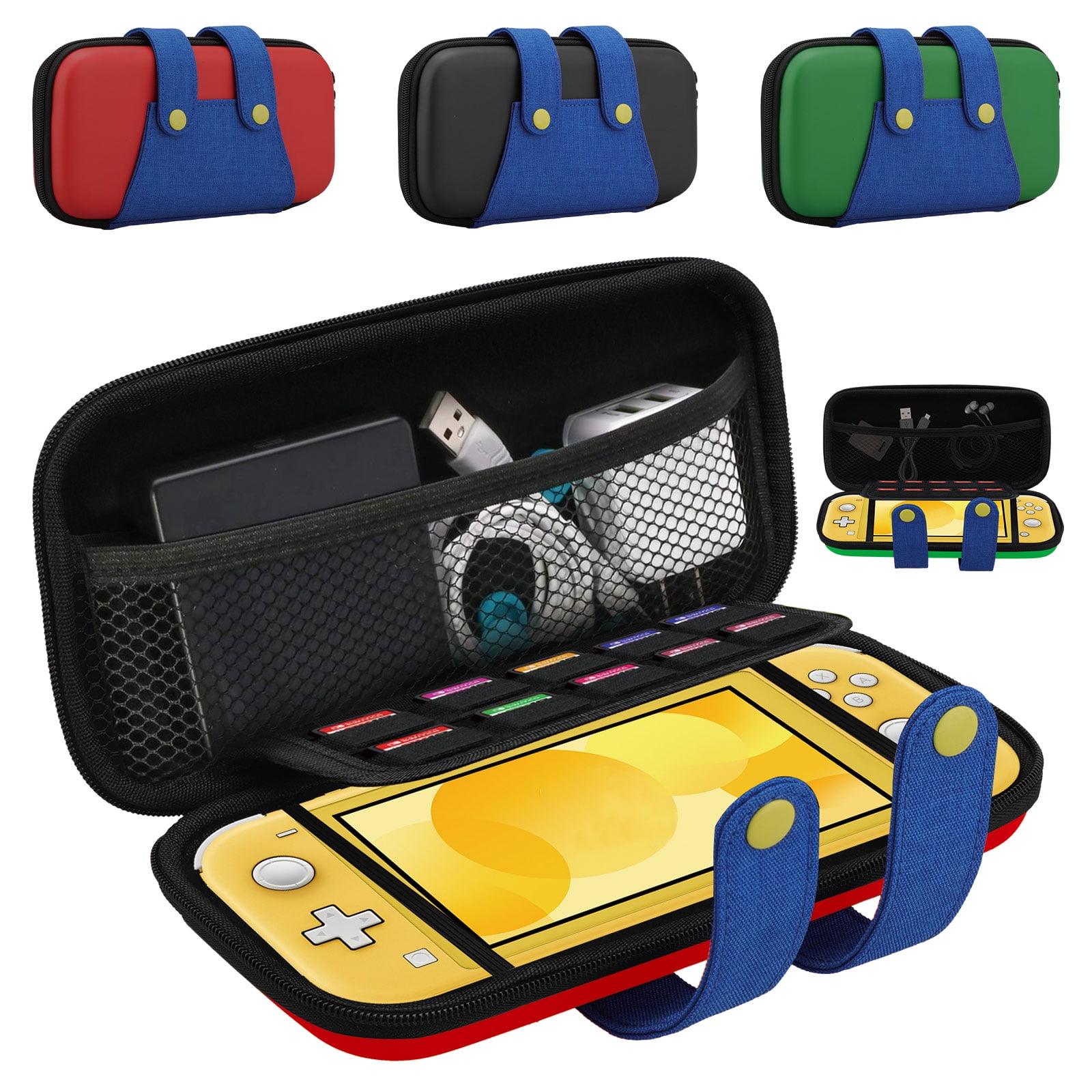 TSV Protective Travel Carrying Case Bag and Transparent Clear Cover Fit