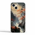 thumbnail image 1 of Mountain and Moon Case Compatible with iPhone 13 Mini,Aesthetic Art Design Full Cover Protective Case, 1 of 5