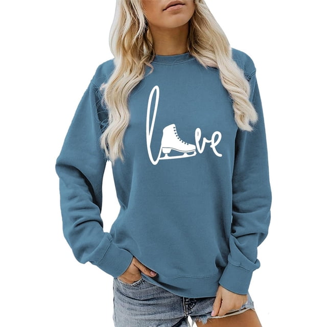 Mode Décontractée pour Femmes Imprimé Col Rond Manches Longues Chandail à Capuchon Haut Dames Hauts Manches Longues Sweat à Capuche Léger Combinaisons Femmes Grande Taille Sweat Court Femmes Chandails à Capuchon Dames Fermeture à Glissière Confortable