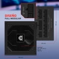 thumbnail image 3 of Fuente De Poder PC 1000W Gamer BALAM RUSH MAGNETAR 1000ZR 80 Plus Gold Modular, 3 of 6