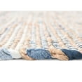 thumbnail image 4 of Unique Loom Chindi Jute Collection Area Rug (2' x 3' 1" Rectangle Blue/Navy Blue), 4 of 13