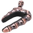 thumbnail image 4 of Guitarra Capo Balada Aleación de Zinc Silicona Diacríticos Cráneo Accesorios para Instrumentos Musicales Bronce, 4 of 12