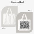 thumbnail image 2 of Yiaed Snake Print Fluffy Shoulder Bag Plush Bags Women Ladies Tote Bag Fluffy White Furry Purse Handbag for Autumn and Winter, 2 of 7