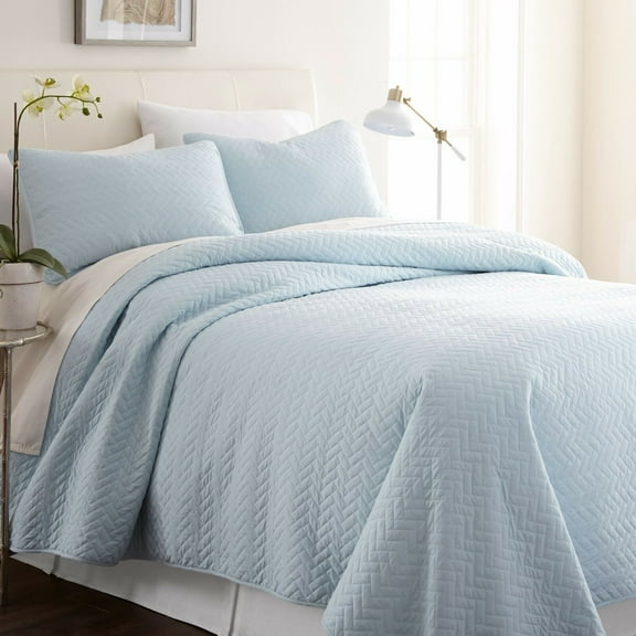 So Soft Collection Premium 3 Piece Quilted Coverlet Set