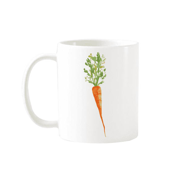 1PC Carrot Coffee Mug, Ceramic Coffee Cups, Water Cups, Latte, Hot Tea, Porcelain Mug, Housewarming Gift for family and friends, Birthday Gifts, Holiday Gifts, Thanksgiving Gifts