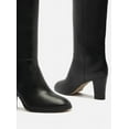 thumbnail image 3 of Arezzo Womens Leather Embellished Over-The-Knee Boots, 3 of 4