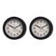thumbnail image 4 of Billuyoard Reloj despertador de de escritorio nórdico, alarma de estudiante de forma redonda, luz nocturna, campana de noche, regalo para niños, Negro 2Conjunto, 4 of 6