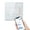 White, variant on Smart Thermostat 16A Digital Programmable LCD Display Touchscreen Underfloor Heating Temperature Controller Digital Intelligent Wall Thermostat for Electric Heating
