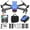 Blue, variant on Up to 65 off!Yyuenw Drone with Daul 4K HD FPV Camera Remote Control Toys Gifts For Boys Girls with Altitude Hold Headless Mode Start Speed Adjustment Drones for Kids 8-12