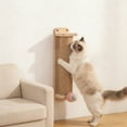 thumbnail image 7 of Wooden Cat Scratching Post Jute Wrapped Durable Cat Scratcher For Indoor Cats Nail Grinding Dog Medium Dogs Puppy for Smart Dogs Cat Chew Puppy Teething Freezable 1954 Dee Mantle Dog Tug for, 7 of 7