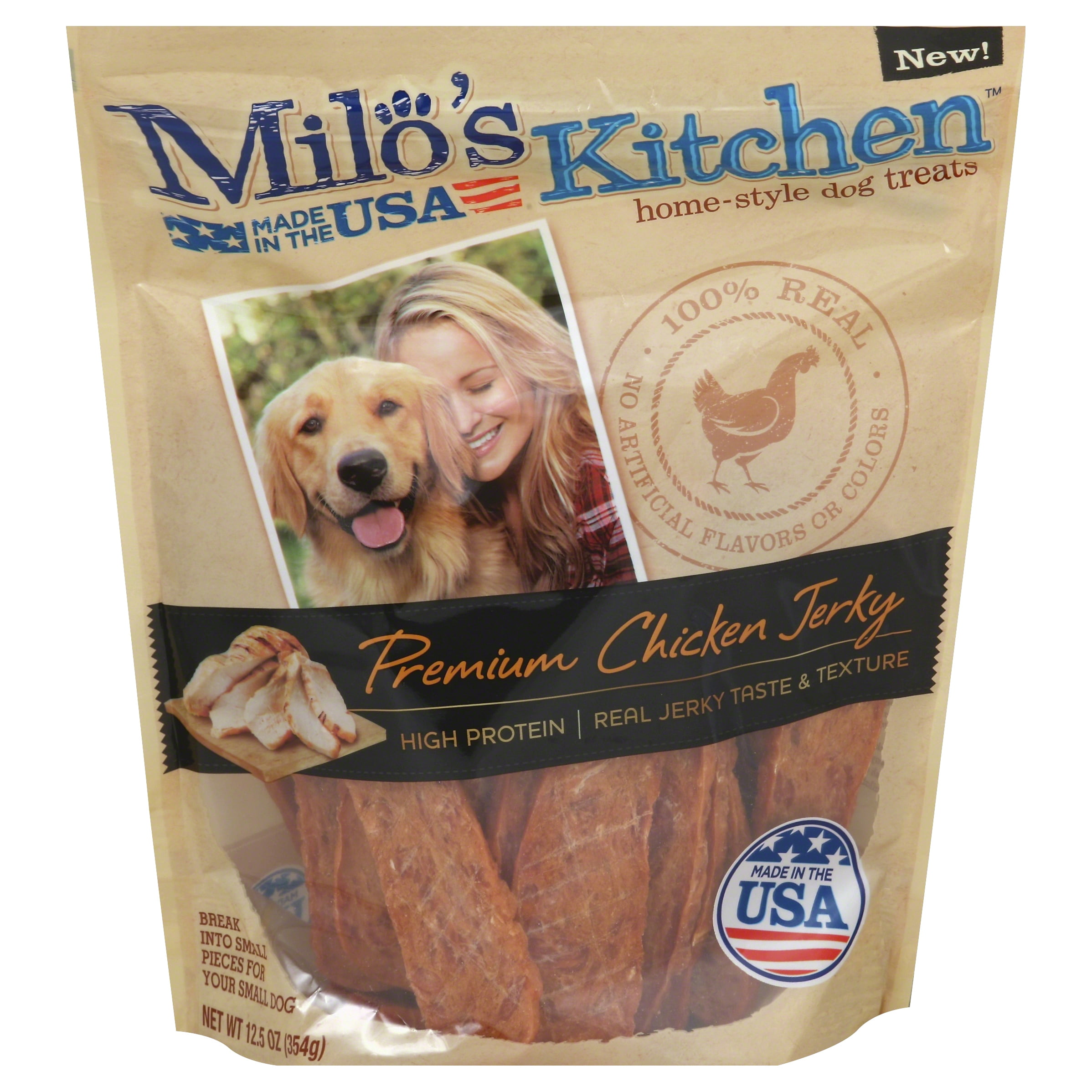 Milo's Premium Chicken Jerky Dog Treats 12.5oz BrickSeek
