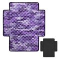 thumbnail image 2 of ZIATUBLES Violet Camouflage Print Recliner Chair Slipcover, Anti-Slip Washable Furniture Protector for Reclining Couch Seat Cushion, Pet Dog Cat Friendly Living Room Decor Accessory, 2 of 8