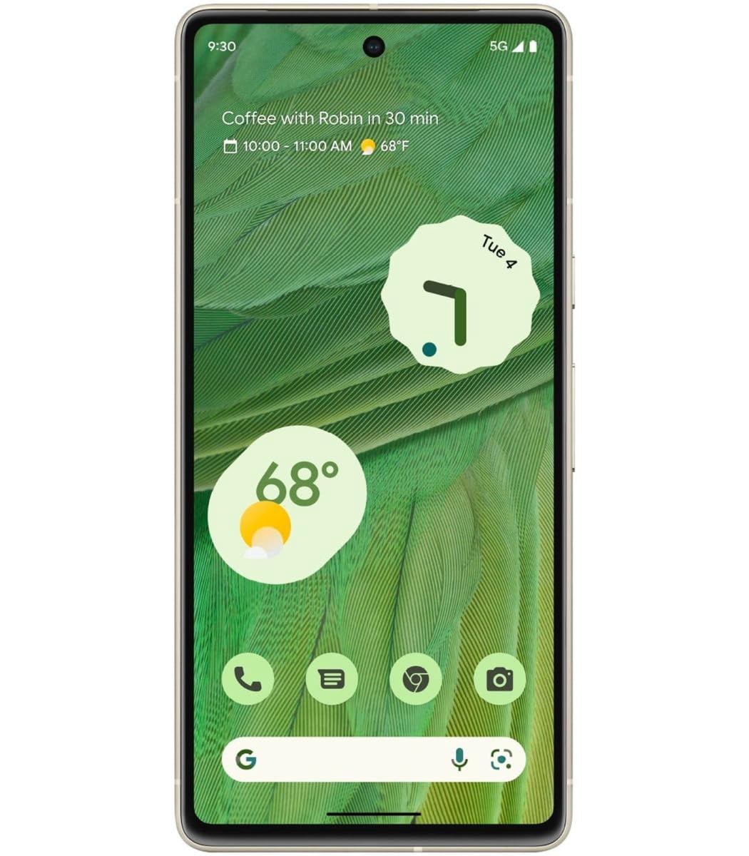 Google Pixel 7 – 128GB Smartphone – Lemongrass (Green Google Pixel 7 – 128GB Smartphone – Lemongrass (Green