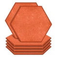thumbnail image 3 of Paquete de 12 Paneles Acústicos Hexagonales, Acolchado A Prueba de Sonido, Paneles de Sonido de Borde Biselado, 3 of 5