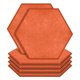thumbnail image 3 of Paquete de 12 Paneles Acústicos Hexagonales, Acolchado A Prueba de Sonido, Paneles de Sonido de Borde Biselado, 3 of 5