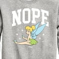 thumbnail image 3 of Tinker Bell - Tinker Bell Nope - Toddler And Youth Crewneck Fleece Sweatshirt, 3 of 5