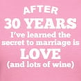 thumbnail image 3 of CafePress - 30 Years Of Love And Wine T Shirt - Women's Traditional Fit Dark T-Shirt, 3 of 4