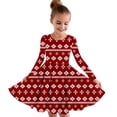 thumbnail image 1 of LOVZFMLL Robe Sans Manches à Col Rond pour Enfant avec Poches pour Enfant Moyen et Grand, 1 of 4