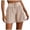 Beige, variant on vigerkar Women's Hiking Cargo Shorts Zipper Pockets Soft High Waisted Quick Dry 7 Inch Long Shorts for Women Golf Athletic Summer (Navy, M)