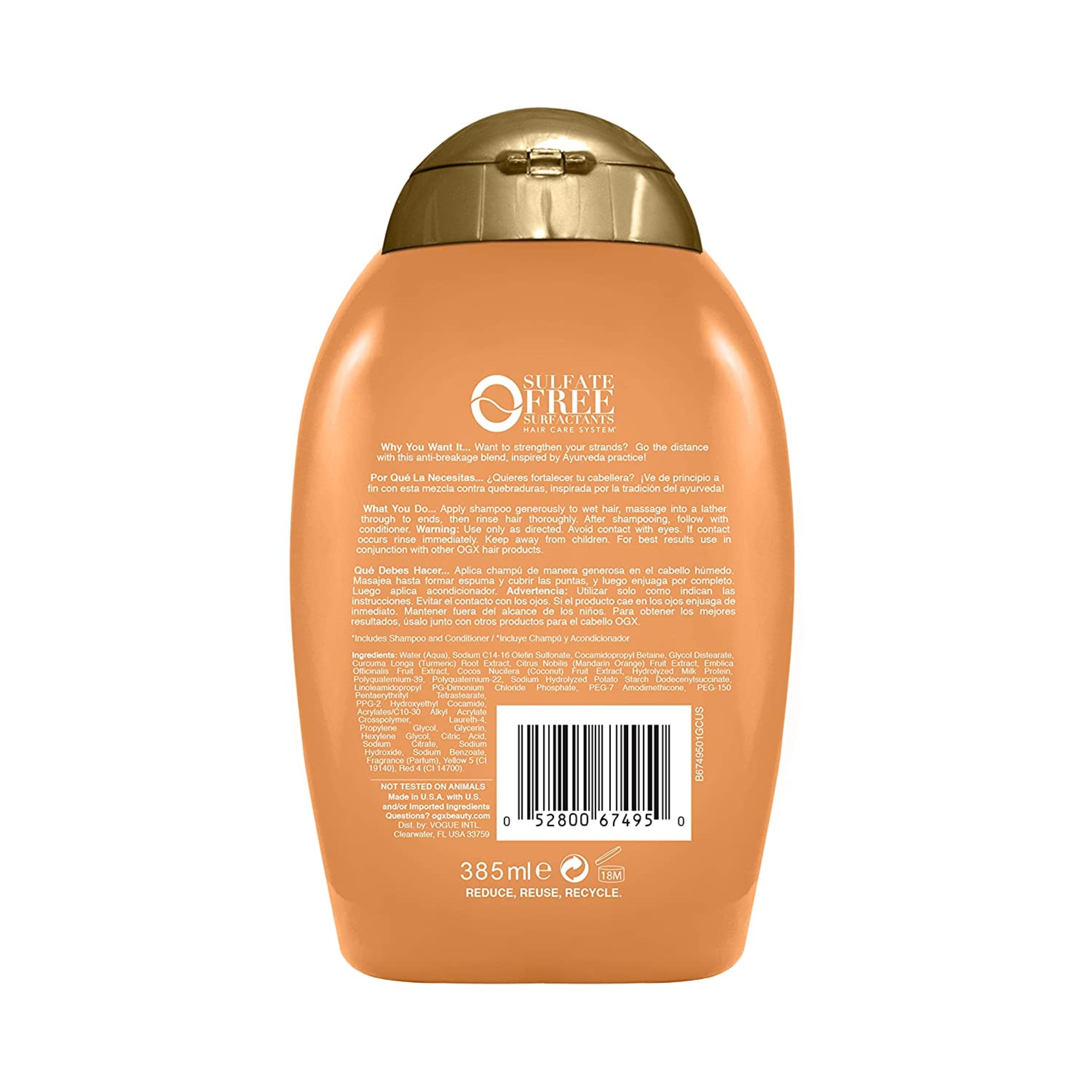 Silicon Mix: Shampoo Hidratante, Xtra Gold