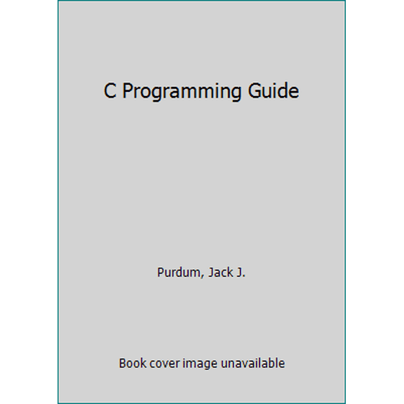 Pre-Owned C Programming Guide (Paperback) 0880223561 9780880223560