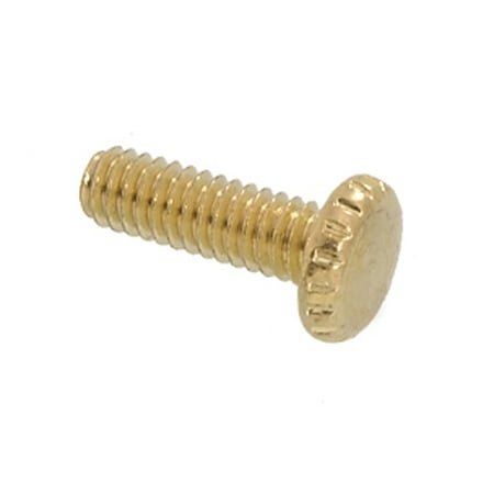 

B&P Lamp® 8/32 Brass Plated Thumbhead Screws 1/2 Length