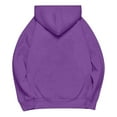 thumbnail image 4 of Purple Womens Sweaters Womens Oversized Hoodies Winter Cotton Sweatshirts Pullover 2025 Fashion Tops Trendy Outfits Fall Outfits for Women 2025, 4 of 5