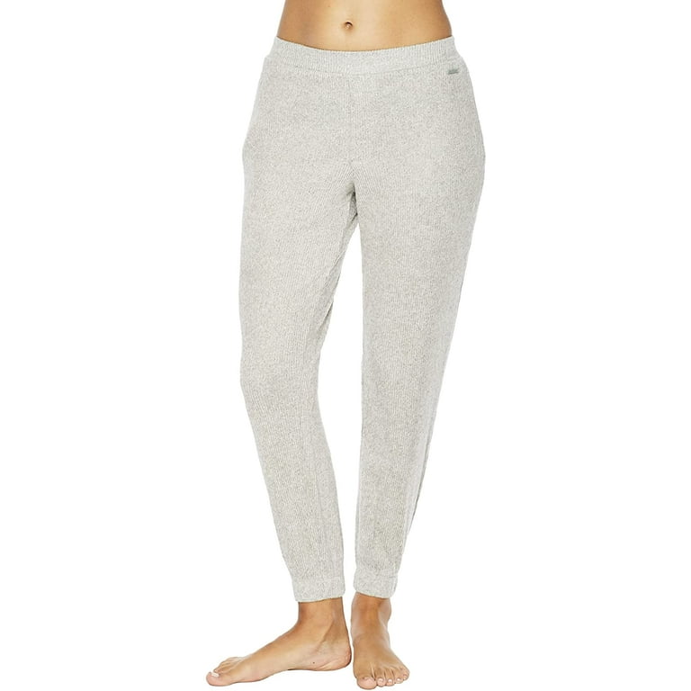 Calvin Klein Ease Ribbed Joggers - QS6749 Grey Heather Medium 