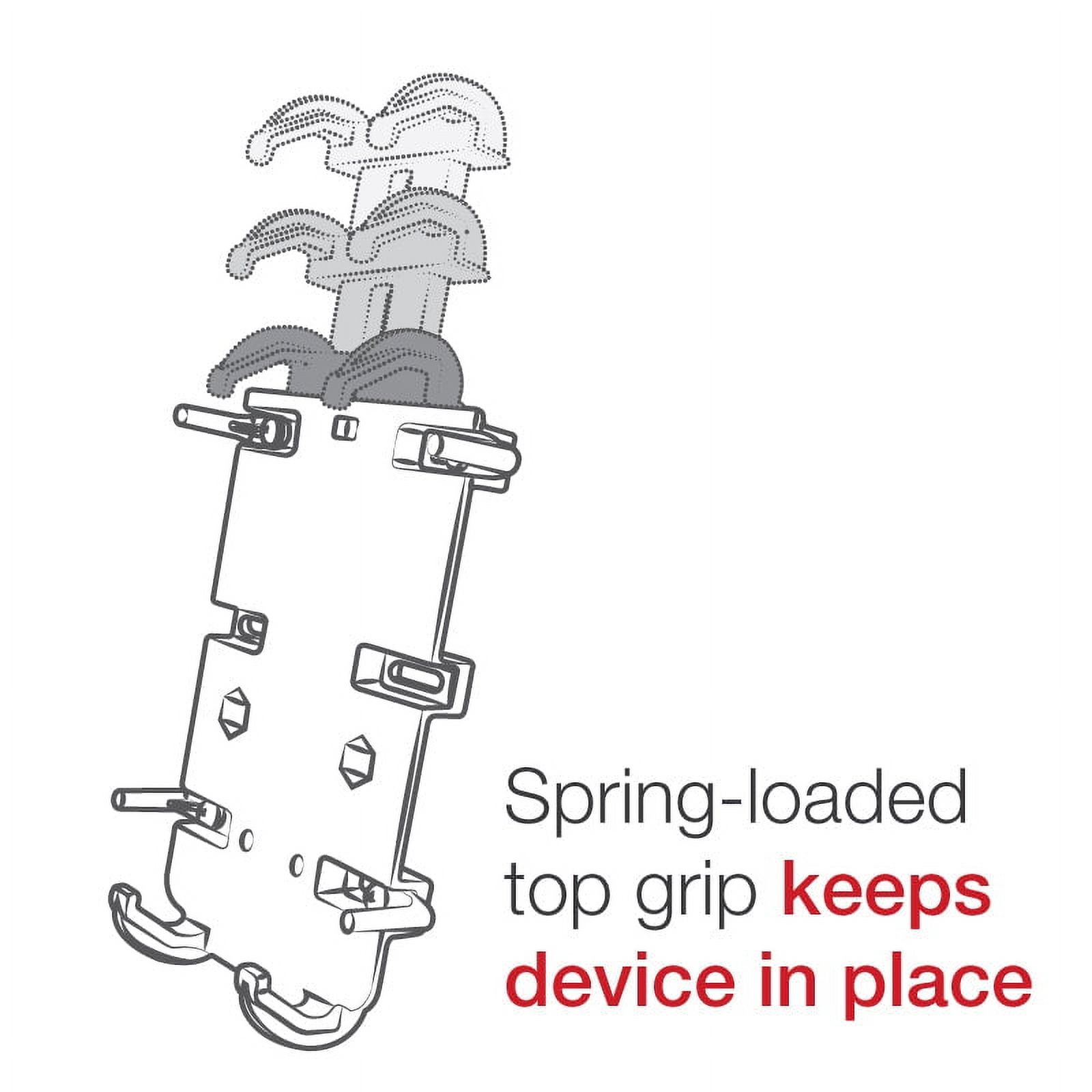 RAM Mounts Quick-Grip™ XL Phone Holder with Ball