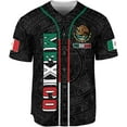 thumbnail image 2 of Personalized Mexico Mexican Baseball Shirt, Customized Team Name Mexican Aztec Baseball Jersey for Men for Men,Women S-5XL (3XL), 2 of 8