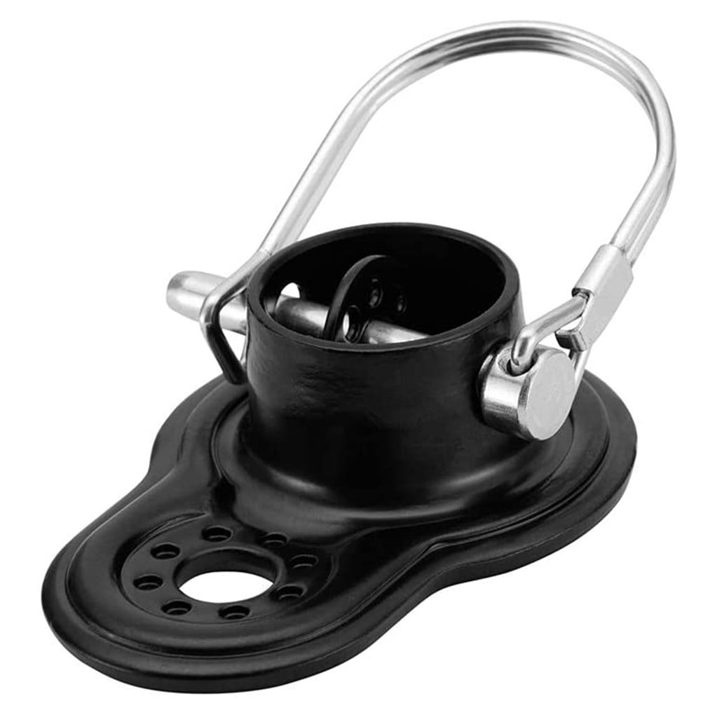 Bicycle trailer hitch made of heavyduty steel with a welded hitch arm