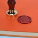 thumbnail image 5 of Sello De Lacre 100 piezas de cera de pintura de sello de estrella de cinco puntas cera de sellado de tarjeta (rojo oscuro Wdftyju Libre de BPA, 5 of 8