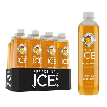 Sparkling Ice, Orange Mango, 17 Fl Oz, 12 Count (Best Mango Ice Cream Brand)