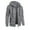 #Gray, variant on DPTALR Men's Solid Color Long Sleeve Hooded Zipper Cardigan Sweater Jacket,Navy,XL