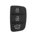 thumbnail image 1 of 3 botones Flip Remote Car Key Shell Pad reemplazo para Hyundai (tipo 1), 1 of 4