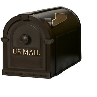 Postal Pro Hampton Plastic Mailbox - Bronze
