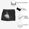 thumbnail image 6 of Daiia Astronaut Sitting On Mercury Planet Men's Underwear Boxer Briefs, Cotton Stretch Moisture-Wicking Underwear-Small, 6 of 9