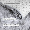 thumbnail image 2 of Junovo Shaggy Area Rugs for Bedroom Living Room Fluffy Rug Plush Decorative Rug for Indoor,9'x12',Gray, 2 of 7